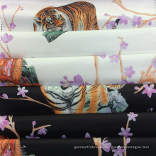Poliéster satén tigre-diseño de ropa / Textiles del hogar